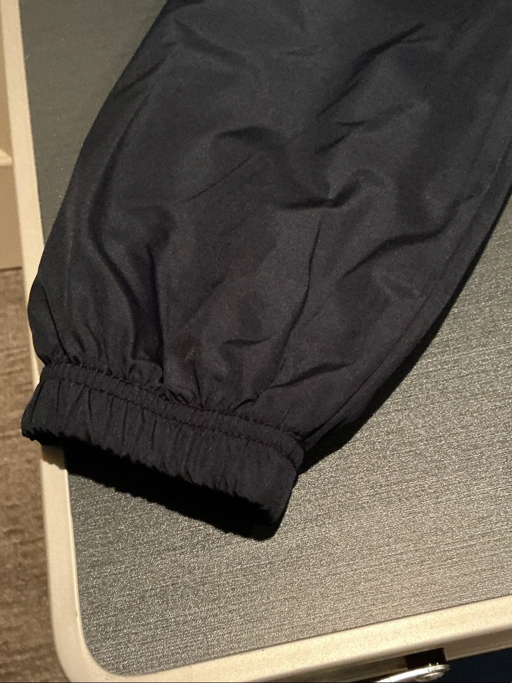 Navy Raincoat with Hood